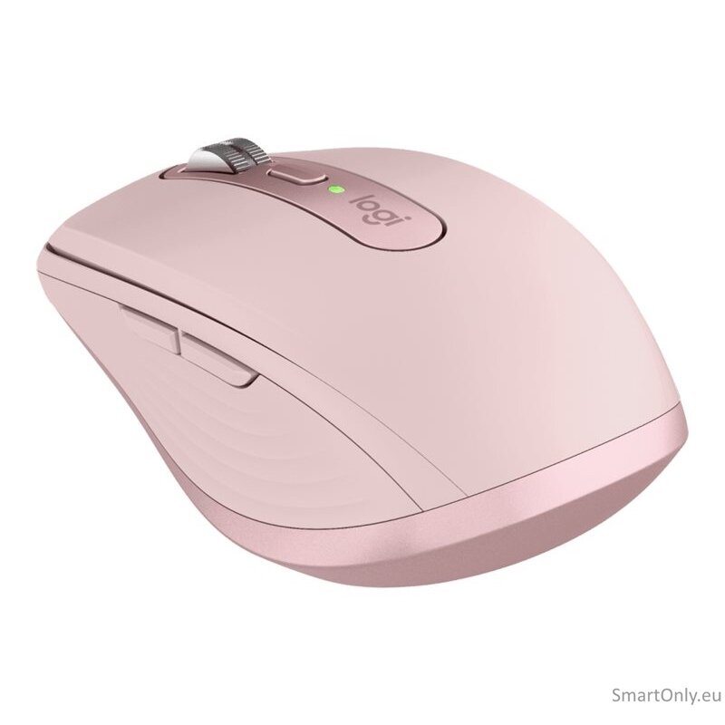 Logitech | Mouse | MX Anywhere 3S | Wireless | Bluetooth | Pink 4 Logitech | Mouse | MX Anywhere 3S | Wireless | Bluetooth | Pink 4