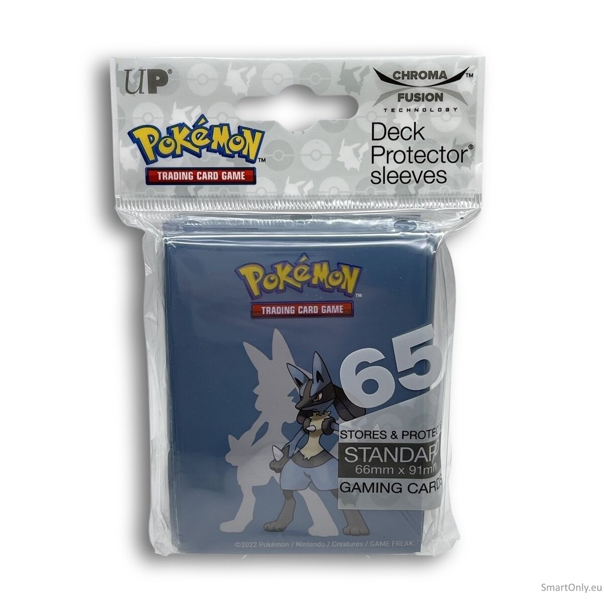 Lucario Standard apsauginės kortų įmautės (65 kortoms) Pokémon Ultra Pro Lucario Standard apsauginės kortų įmautės (65 kortoms) Pokémon Ultra Pro