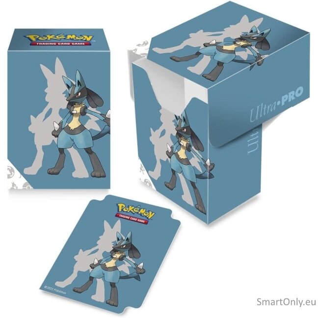Lucario Full-View kortų laikymo dėžutė Pokémon Ultra Pro 3 Lucario Full-View kortų laikymo dėžutė Pokémon Ultra Pro 3