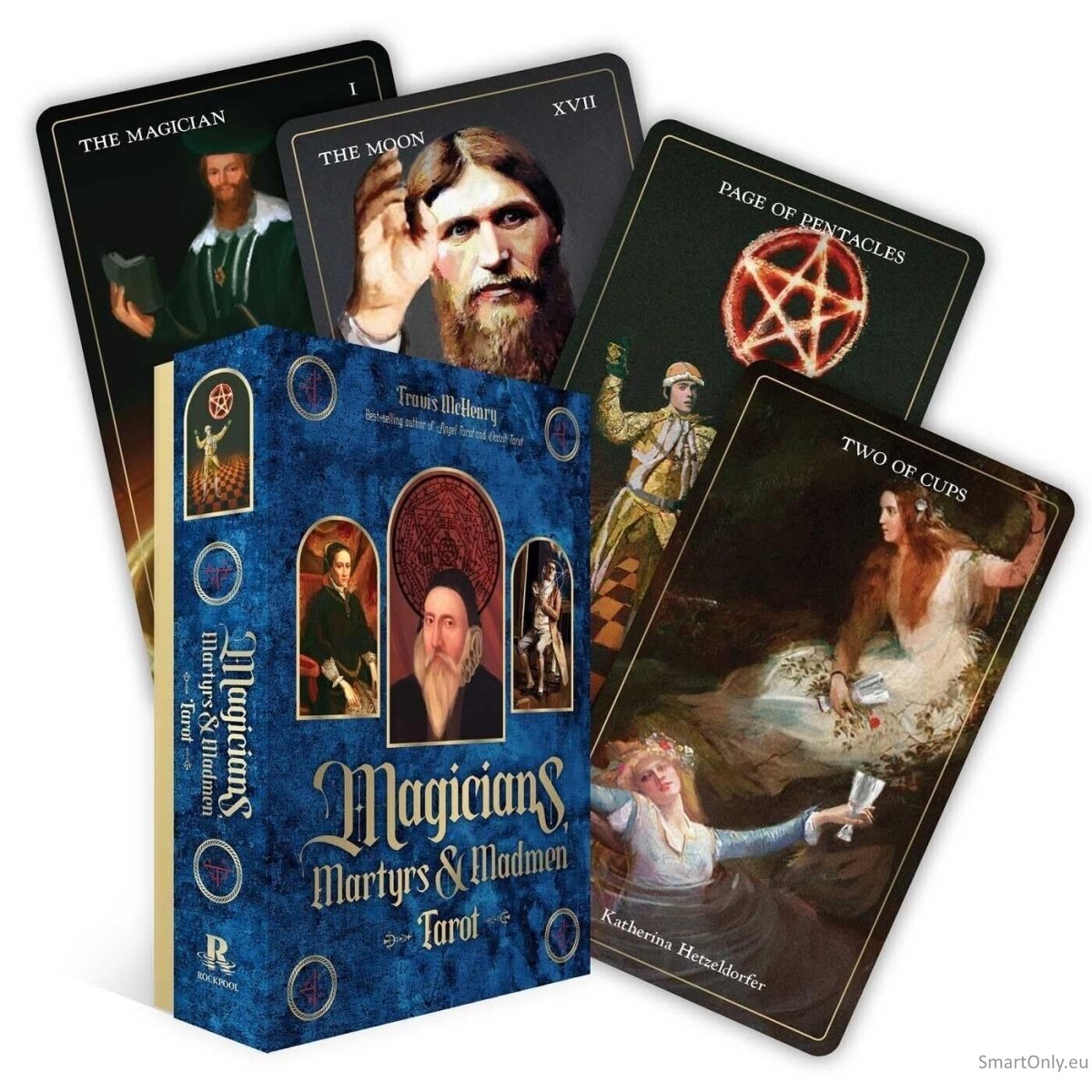 Magicians, Martyrs & Madmen Tarot kortos Rockpool Magicians, Martyrs & Madmen Tarot kortos Rockpool