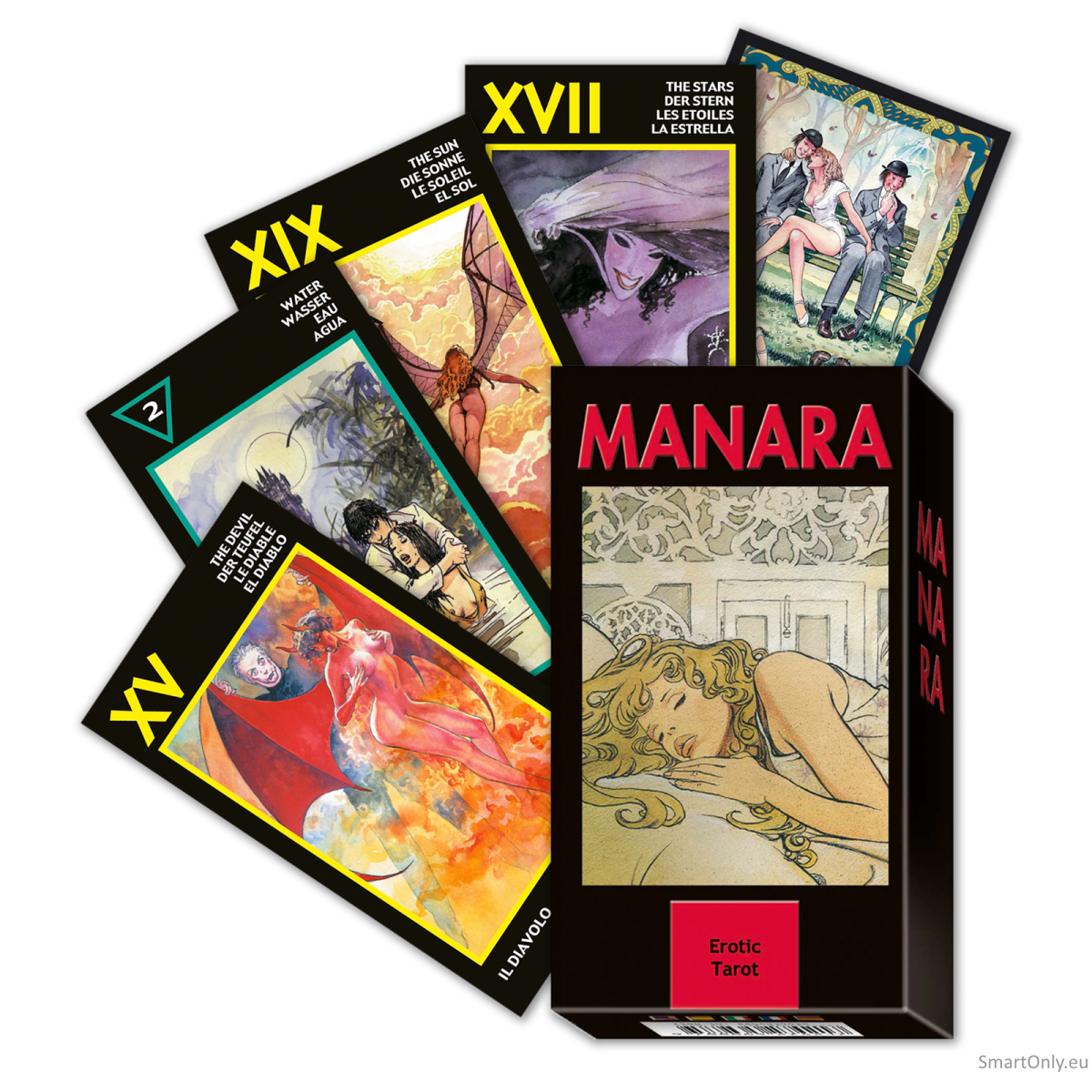 Manara Erotic Mini Taro kortos Lo Scarabeo Manara Erotic Mini Taro kortos Lo Scarabeo