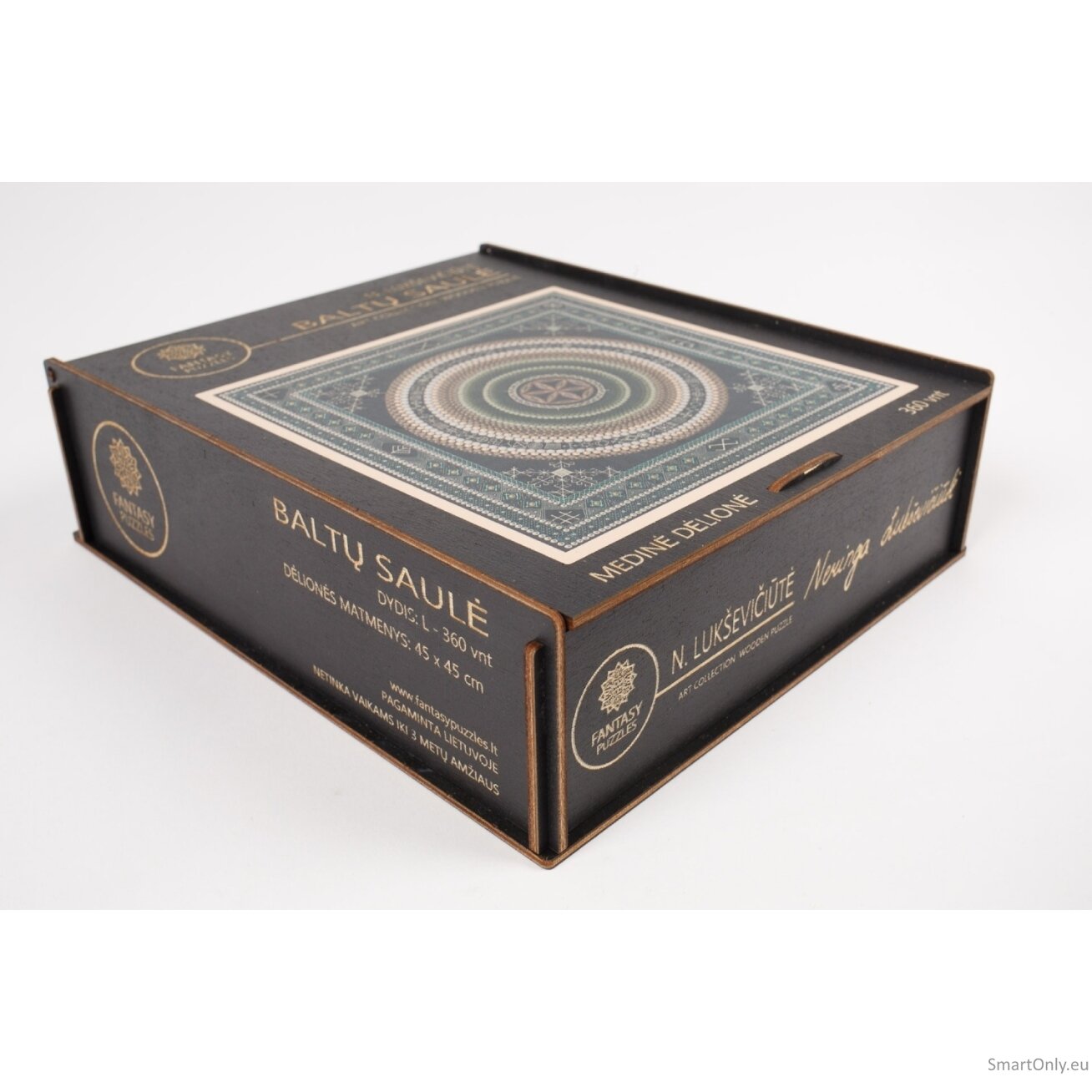 Mandala BALTŲ SAULĖ Medinė Dėlionė (360 detalių) Fantasy Puzzles 3 Mandala BALTŲ SAULĖ Medinė Dėlionė (360 detalių) Fantasy Puzzles 3