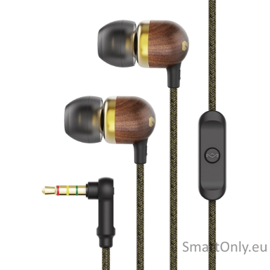 Marley Smile Jamaica Earbuds, In-Ear, Wired, Microphone, Brass Marley | Earbuds | Smile Jamaica | Built-in microphone | 3.5 mm | Brass