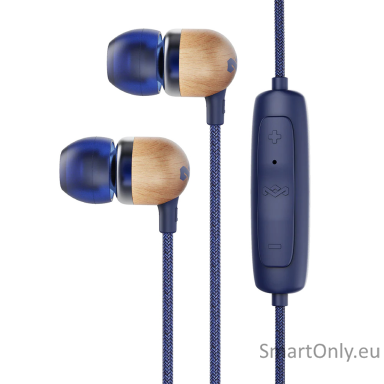 Marley Smile Jamaica Earbuds, In-Ear, Wired, Microphone, Denim Marley | Earbuds | Smile Jamaica | Built-in microphone | 3.5 mm | Denim