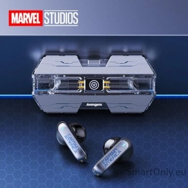 MARVEL Avengers BTMV21 Captain America TWS wireless earphones MARVEL Avengers BTMV21 Captain America TWS wireless earphones