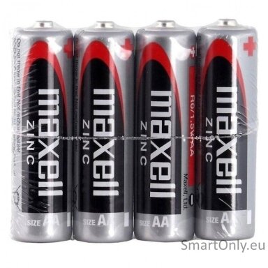 Maxell AA R6 4TAC Zinc batteries 4pcs Maxell AA R6 4TAC Zinc batteries 4pcs