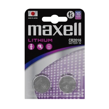 maxell-cr2016-licio-baterija-moneta-2-vnt
