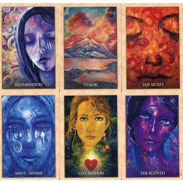 Magdalene Mary Oracle kortos Blue Angel 1