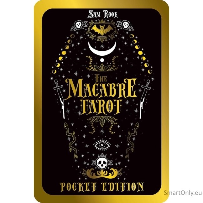 Macabre Taro kortos kišeninis leidimas metalinėje dėžutėje Rockpool Publishing 4 Macabre Taro kortos kišeninis leidimas metalinėje dėžutėje Rockpool Publishing 4