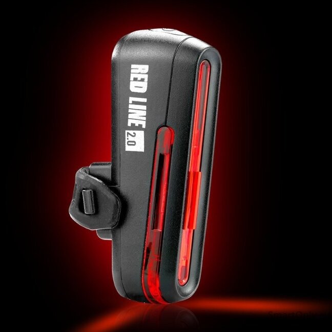 Mactronic Red line 2.0 Galinis dviračio žibintas 9