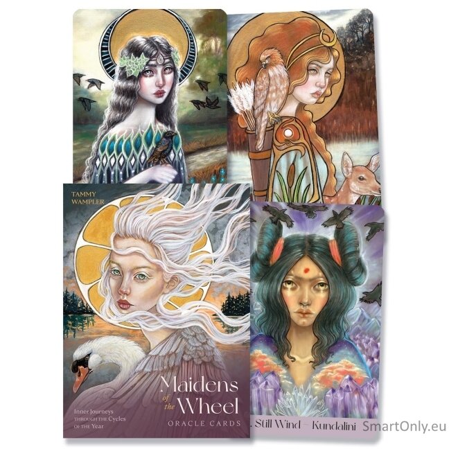 Maidens of the Wheel Oracle kortos Blue Angel Maidens of the Wheel Oracle kortos Blue Angel