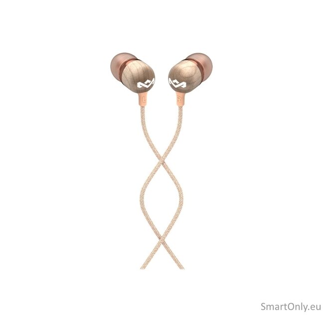 Marley Smile Jamaica Earbuds, In-Ear, Wired, Microphone, Copper | Marley | Earbuds | Smile Jamaica 1 Marley Smile Jamaica Earbuds, In-Ear, Wired, Microphone, Copper | Marley | Earbuds | Smile Jamaica 1