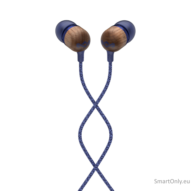 Marley Smile Jamaica Earbuds, In-Ear, Wired, Microphone, Denim Marley | Earbuds | Smile Jamaica | Built-in microphone | 3.5 mm | Denim