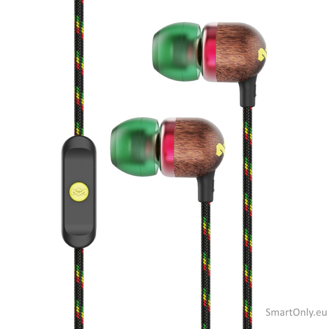 Marley Smile Jamaica Earbuds, In-Ear, Wired, Microphone, Rasta | Marley | Earbuds | Smile Jamaica Marley Smile Jamaica Earbuds, In-Ear, Wired, Microphone, Rasta | Marley | Earbuds | Smile Jamaica