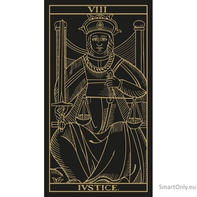 Marseille Tarot kortos aukso ir juodos sp. leidimas Lo Scarabeo 3 Marseille Tarot kortos aukso ir juodos sp. leidimas Lo Scarabeo 3