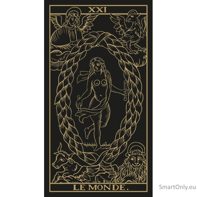 Marseille Tarot kortos aukso ir juodos sp. leidimas Lo Scarabeo 4 Marseille Tarot kortos aukso ir juodos sp. leidimas Lo Scarabeo 4