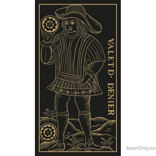 Marseille Tarot kortos aukso ir juodos sp. leidimas Lo Scarabeo 6 Marseille Tarot kortos aukso ir juodos sp. leidimas Lo Scarabeo 6