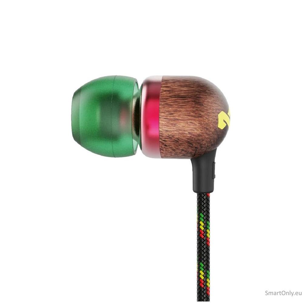 Marley Smile Jamaica Earbuds, In-Ear, Wired, Microphone, Rasta | Marley | Earbuds | Smile Jamaica 1 Marley Smile Jamaica Earbuds, In-Ear, Wired, Microphone, Rasta | Marley | Earbuds | Smile Jamaica 1