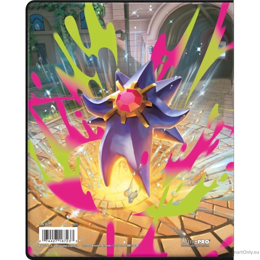 Meowth ir Starmie 4 kišenių albumas Pokémon kortelėms Ultra Pro 1 Meowth ir Starmie 4 kišenių albumas Pokémon kortelėms Ultra Pro 1