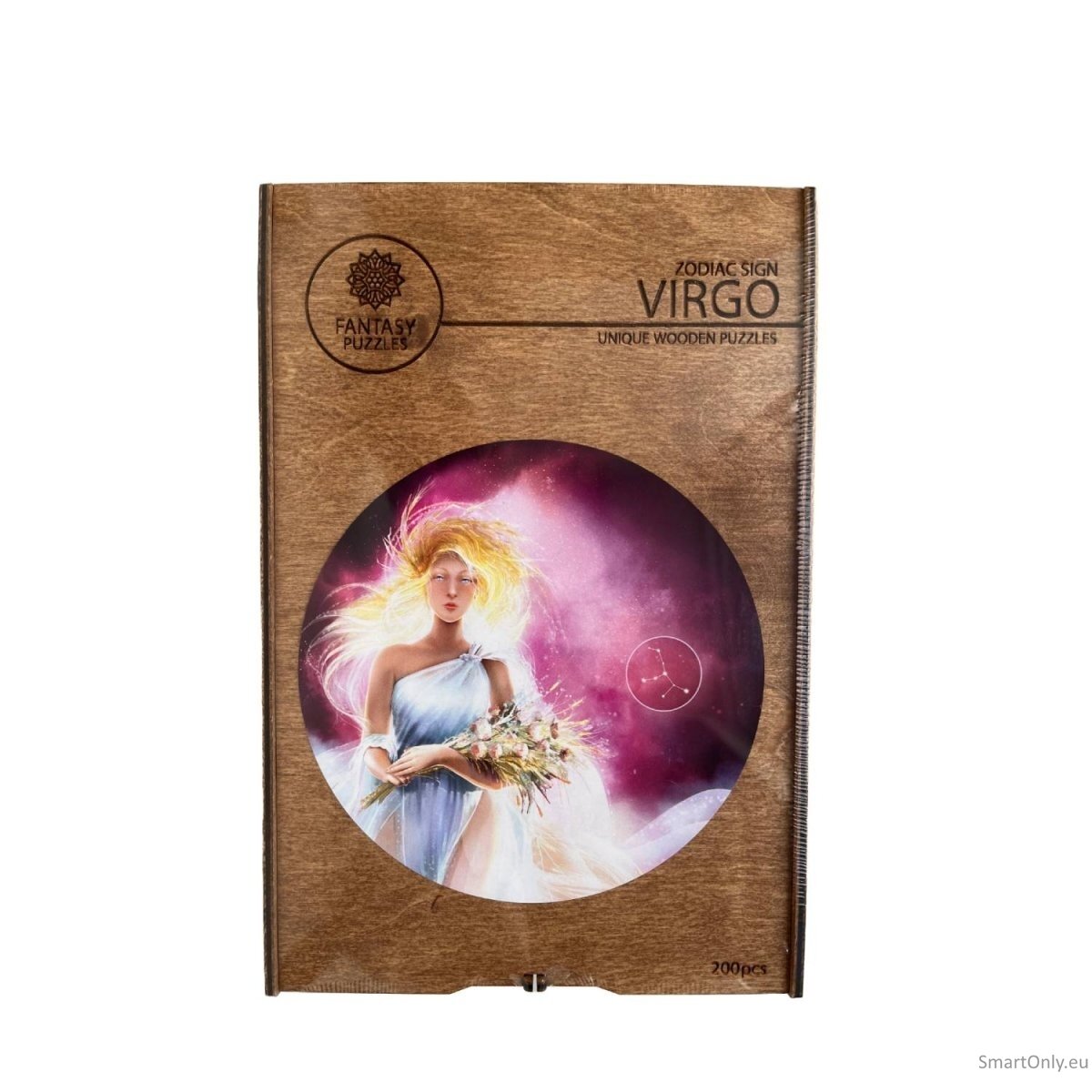 Mergelė (Zodiakai) Dėlionė Iš Medžio (200 detalių) Fantasy Puzzles 1 Mergelė (Zodiakai) Dėlionė Iš Medžio (200 detalių) Fantasy Puzzles 1