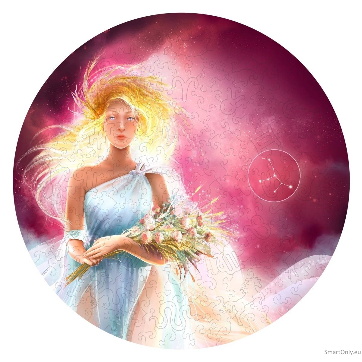 Mergelė (Zodiakai) Dėlionė Iš Medžio (200 detalių) Fantasy Puzzles 2 Mergelė (Zodiakai) Dėlionė Iš Medžio (200 detalių) Fantasy Puzzles 2