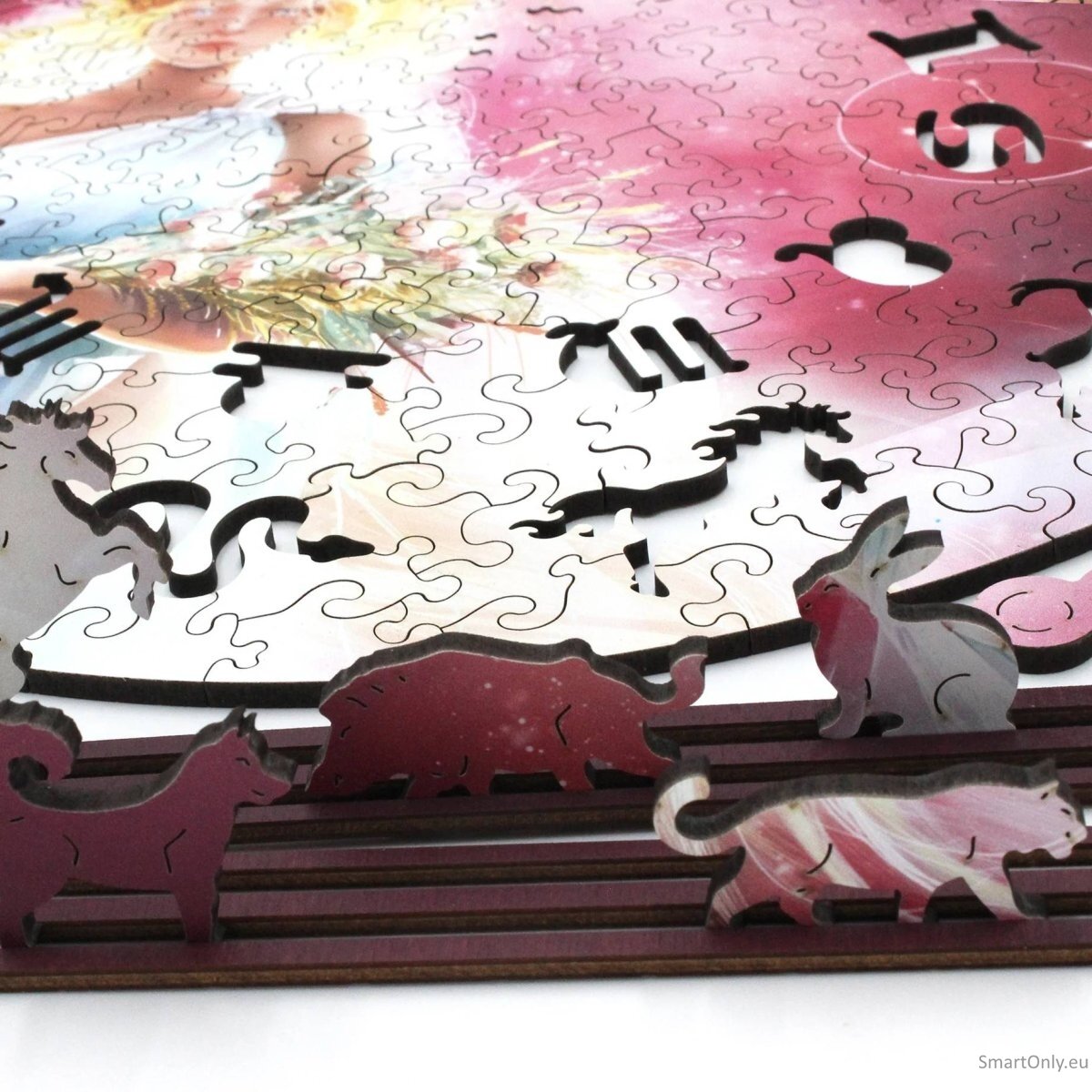 Mergelė (Zodiakai) Dėlionė Iš Medžio (200 detalių) Fantasy Puzzles 6 Mergelė (Zodiakai) Dėlionė Iš Medžio (200 detalių) Fantasy Puzzles 6
