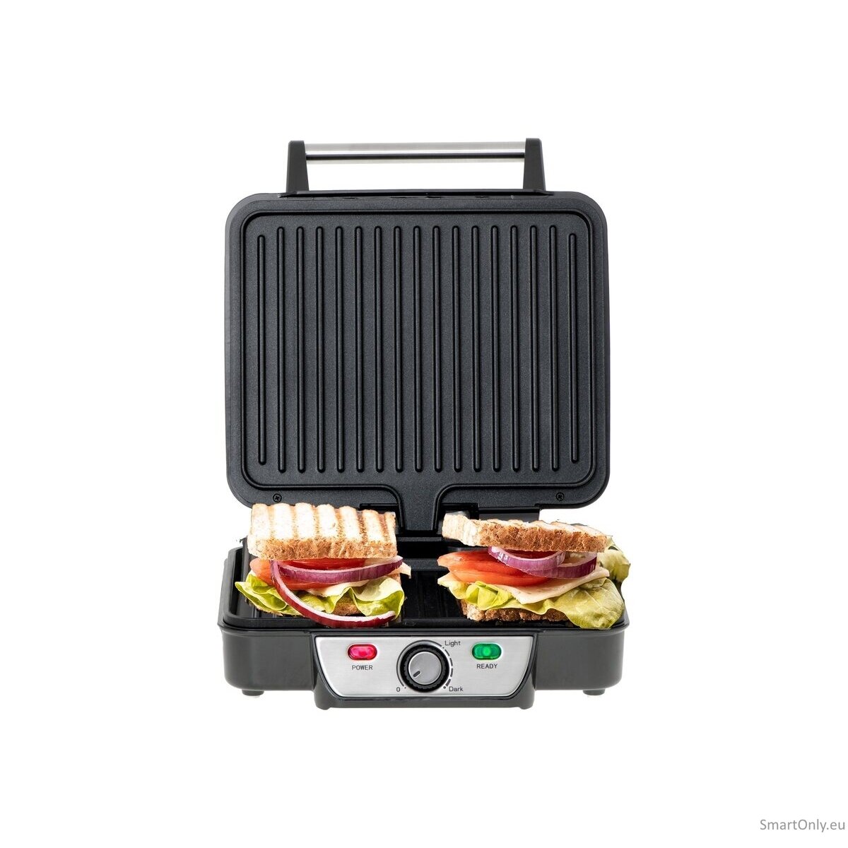 Mesko Grill MS 3050 Contact grill 1800 W Black/Stainless steel 10