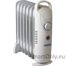 Mesko MS 7804 Oil Filled Radiator, Number of power levels 1, 700 W, Number of fins 7, White