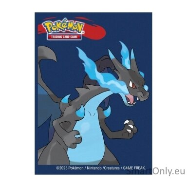 Mega Charizard X Standard apsauginės kortų įmautės (65 kortoms) Pokémon Ultra Pro