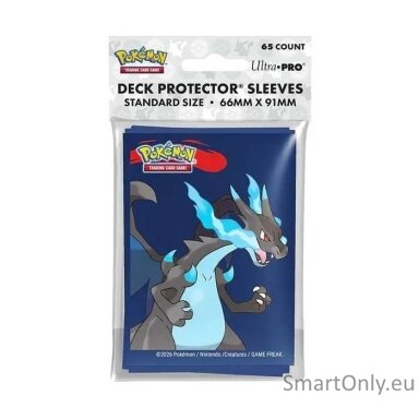Mega Charizard X Standard apsauginės kortų įmautės (65 kortoms) Pokémon Ultra Pro