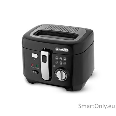 Mesko | Deep fryer | MS 4908 | Power 1800 W | Capacity 2.5 L | Black