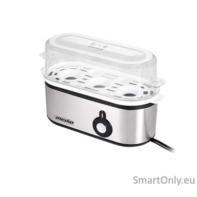 Mesko Egg boiler MS 4485 Stainless steel 210 W Functions For 3 eggs