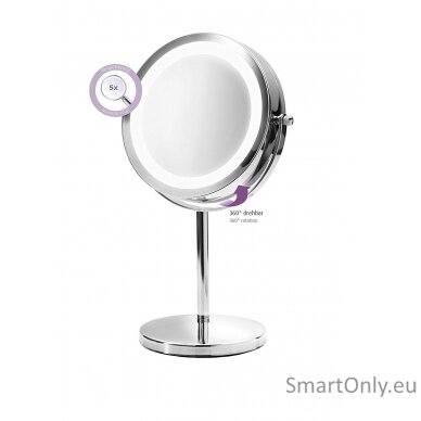 Medisana  CM 840  2-in-1 Cosmetics Mirror 13 cm High-quality chrome finish 1