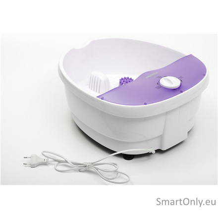 Mesko | Foot massager | MS 2152 | Number of accessories included 3 | White/Purple 2