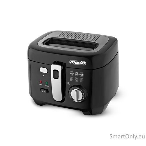 Mesko | Deep fryer | MS 4908 | Power 1800 W | Capacity 2.5 L | Black Mesko | Deep fryer | MS 4908 | Power 1800 W | Capacity 2.5 L | Black
