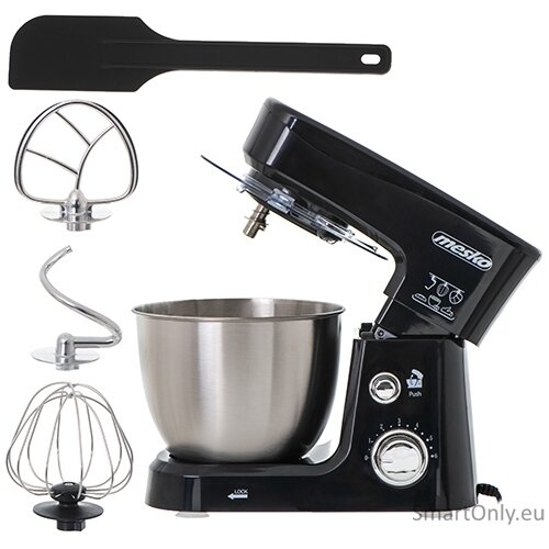 Mesko | MS 4217 | 1200 W | Number of speeds 6 | Bowl capacity 3.5 L | Stainless steel/Black 4
