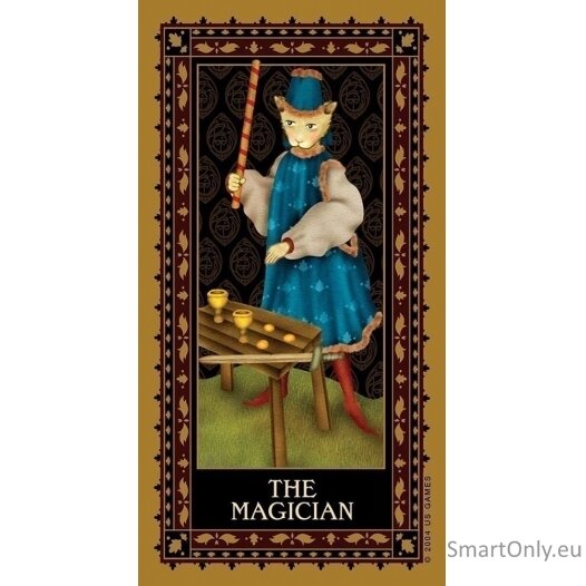 Medieval Cat Taro kortos US Games Systems 3