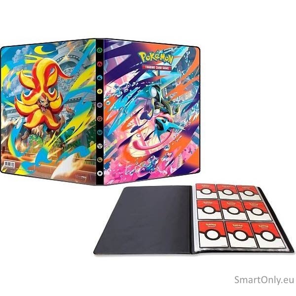 Mega Evolution Chaos Rising 9 kišenių albumas Pokémon kortelėms Ultra Pro 2 Mega Evolution Chaos Rising 9 kišenių albumas Pokémon kortelėms Ultra Pro 2