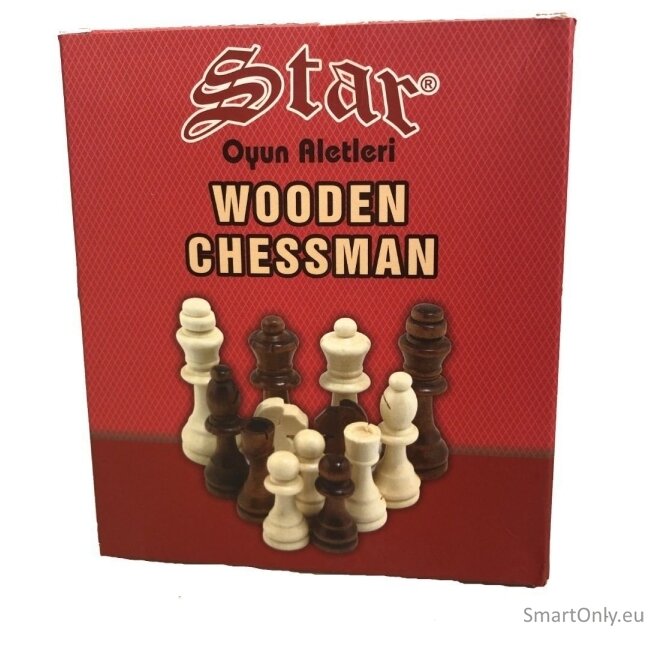 Mediniai Šachmatai No.4 Star 1