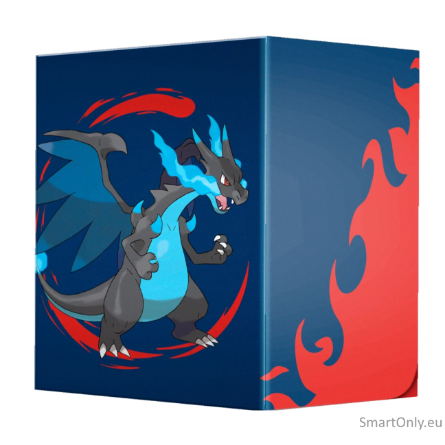 Mega Charizard X Flex kortų laikymo dėžutė Pokémon Ultra Pro 2 Mega Charizard X Flex kortų laikymo dėžutė Pokémon Ultra Pro 2