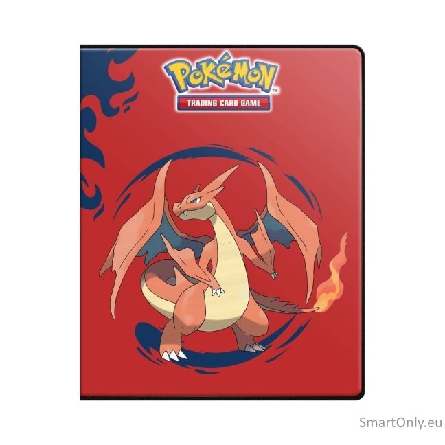 Mega Charizard X ir Y 4 kišenių albumas Pokémon kortelėms Ultra Pro