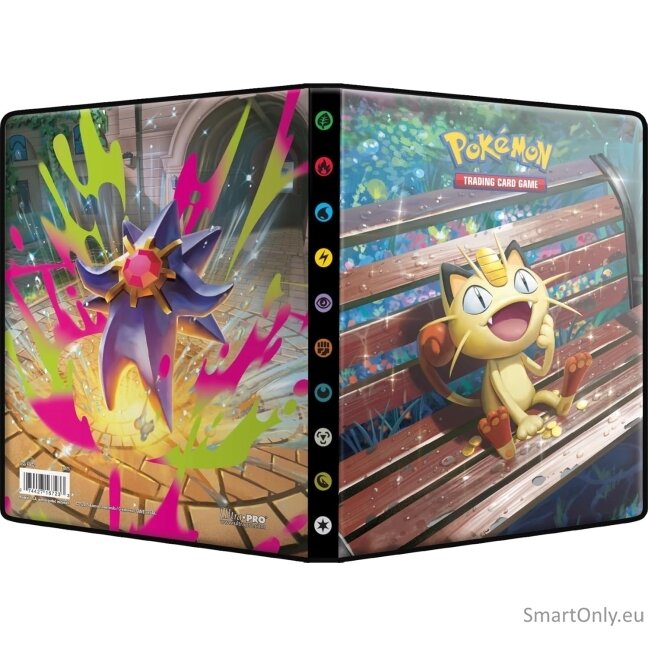 Meowth ir Starmie 4 kišenių albumas Pokémon kortelėms Ultra Pro 2 Meowth ir Starmie 4 kišenių albumas Pokémon kortelėms Ultra Pro 2