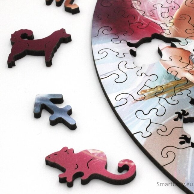 Mergelė (Zodiakai) Dėlionė Iš Medžio (200 detalių) Fantasy Puzzles 4 Mergelė (Zodiakai) Dėlionė Iš Medžio (200 detalių) Fantasy Puzzles 4
