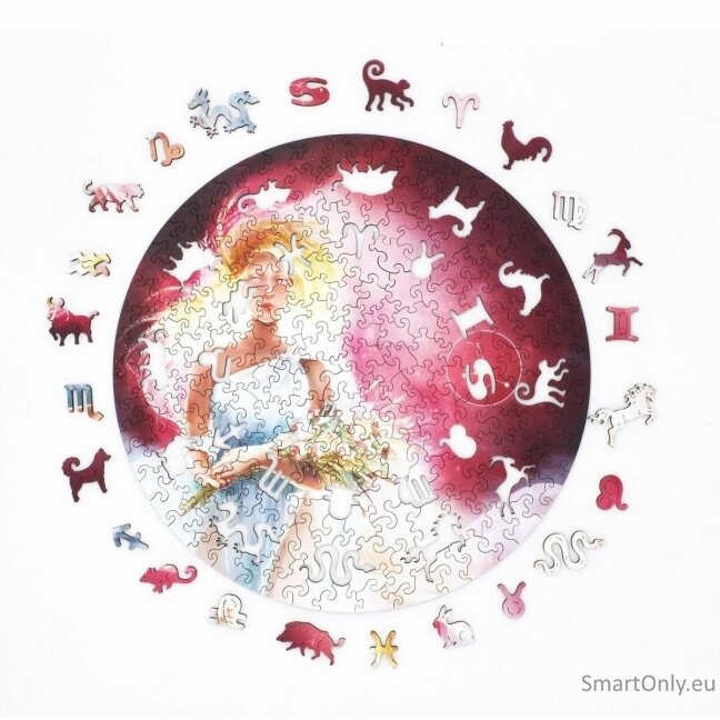 Mergelė (Zodiakai) Dėlionė Iš Medžio (200 detalių) Fantasy Puzzles 5 Mergelė (Zodiakai) Dėlionė Iš Medžio (200 detalių) Fantasy Puzzles 5