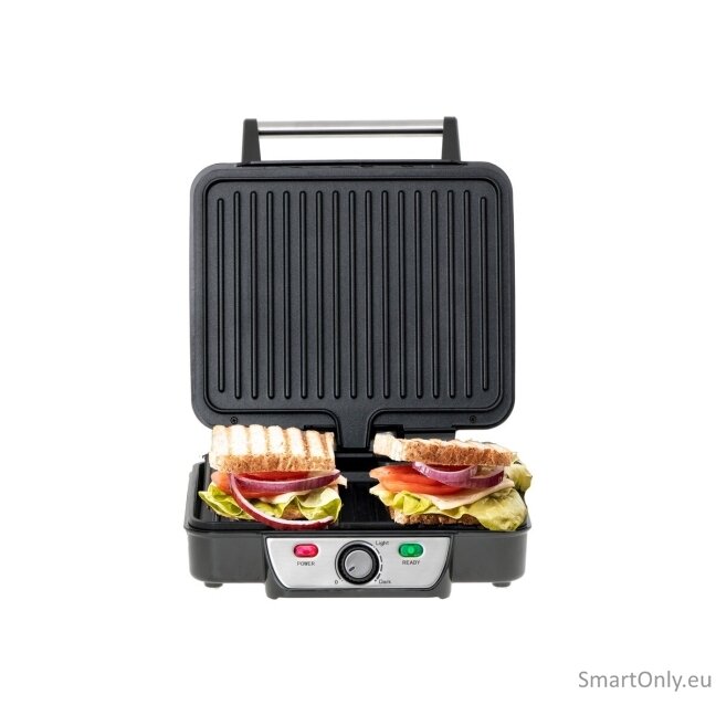 Mesko Grill MS 3050 Contact grill 1800 W Black/Stainless steel 10 Mesko Grill MS 3050 Contact grill 1800 W Black/Stainless steel 10