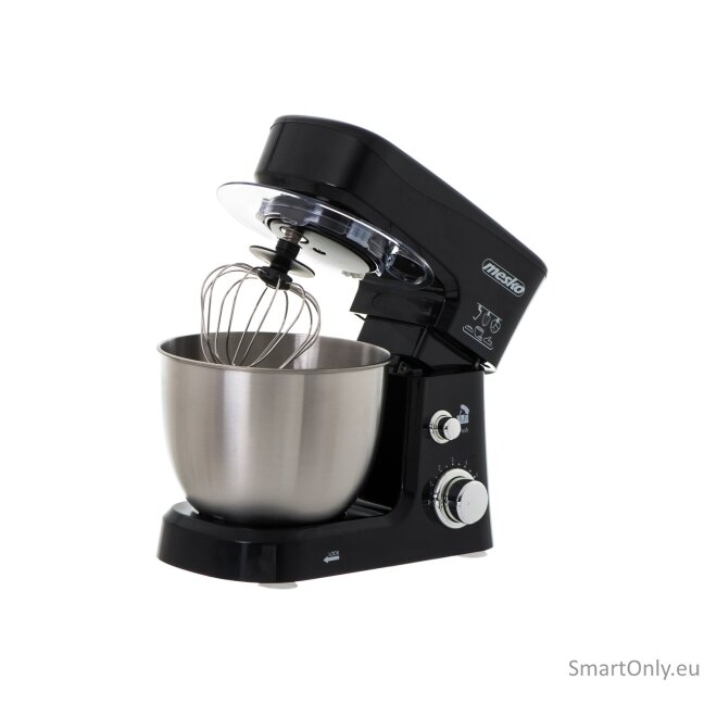 Mesko | MS 4217 | 1200 W | Number of speeds 6 | Bowl capacity 3.5 L | Stainless steel/Black 8