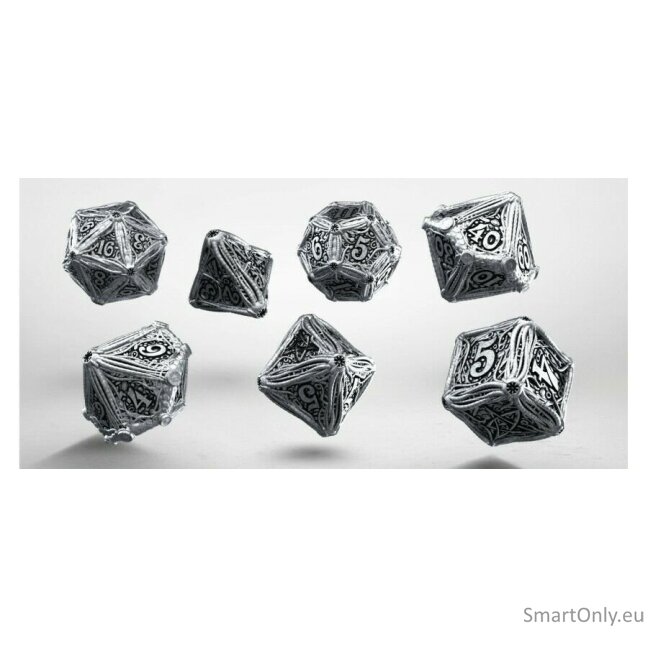 Metal Call Of Cthulhu kauliukų rinkinys 1 Metal Call Of Cthulhu kauliukų rinkinys 1
