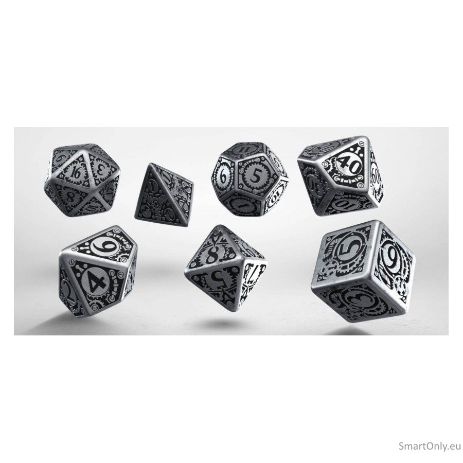 Metal Steampunk kauliukų rinkinys 1 Metal Steampunk kauliukų rinkinys 1