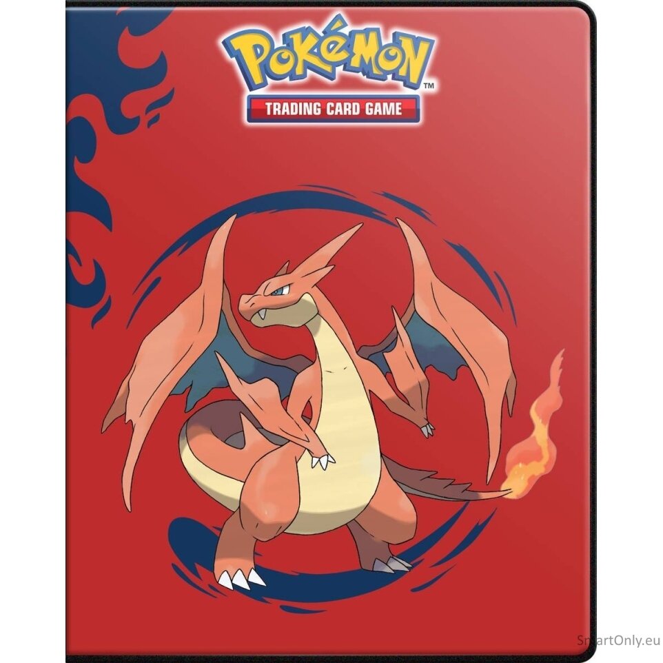 Mega Charizard X ir Y 4 kišenių albumas Pokémon kortelėms Ultra Pro 1