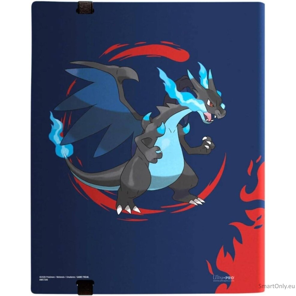 Mega Charizard X ir Y PRO-Binder Pokémon 9 kišenių albumas Ultra Pro 2